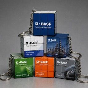 Schlüsselanhänger Rubik's Würfel Mini Rubiks Cube Zaube...