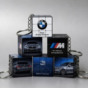 Schlüsselanhänger Zauberwürfel 3x3x3 Rubik's Würfel ind...