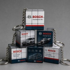 Schlüsselanhänger Zauberwürfel 3x3x3 Rubik's Würfel ind...